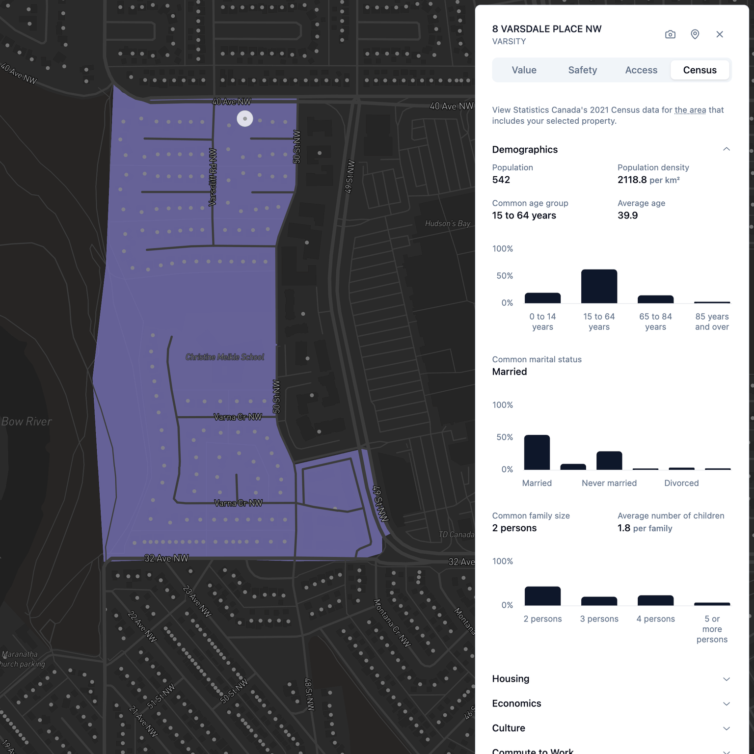 Explore Census Data on PickYourPlace