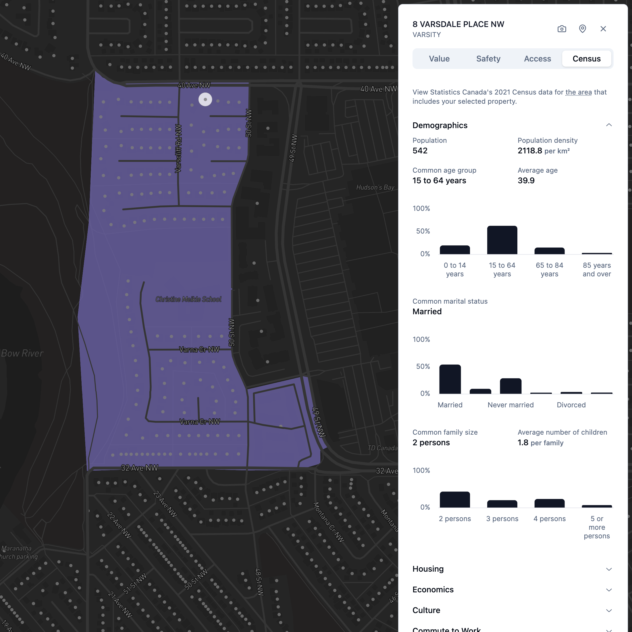 Explore Census Data on PickYourPlace